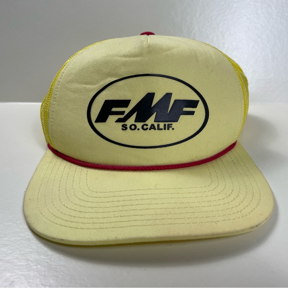 FMF So.Calif. Yellow Mesh Trucker Hat